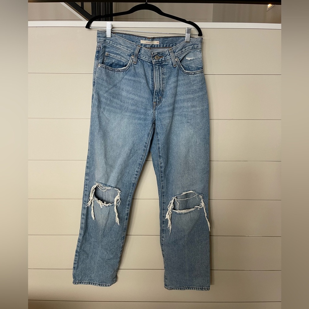 Levis ‘94 Baggy Jeans - Distressed Detail